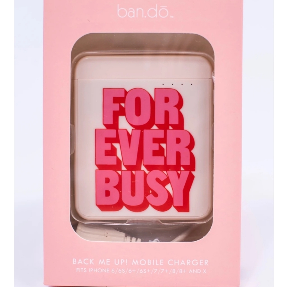 Forever Busy portable charger